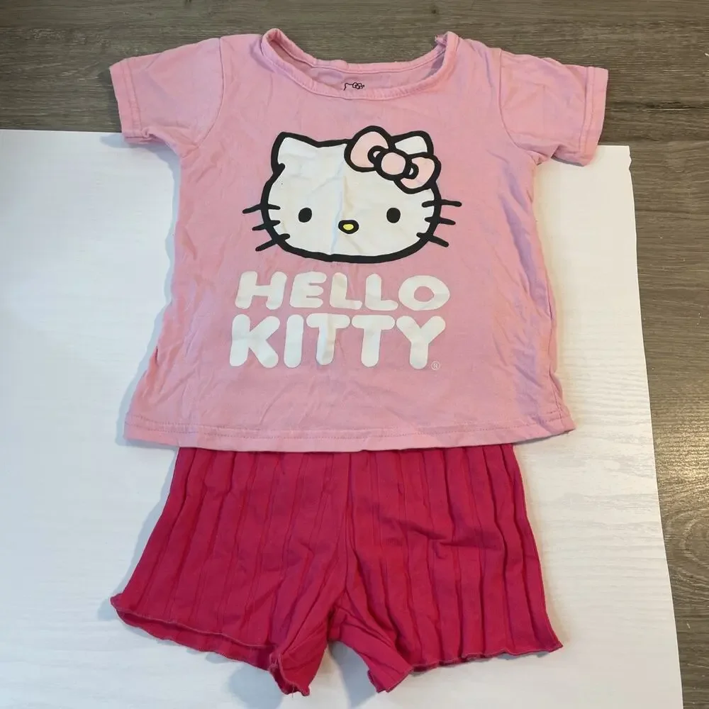 Bundle Girl 13 Pc Size 4-5 Y T-Shirt Dress Shorts Lot Of 16 Pieces